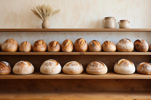 photo of inside bread shop