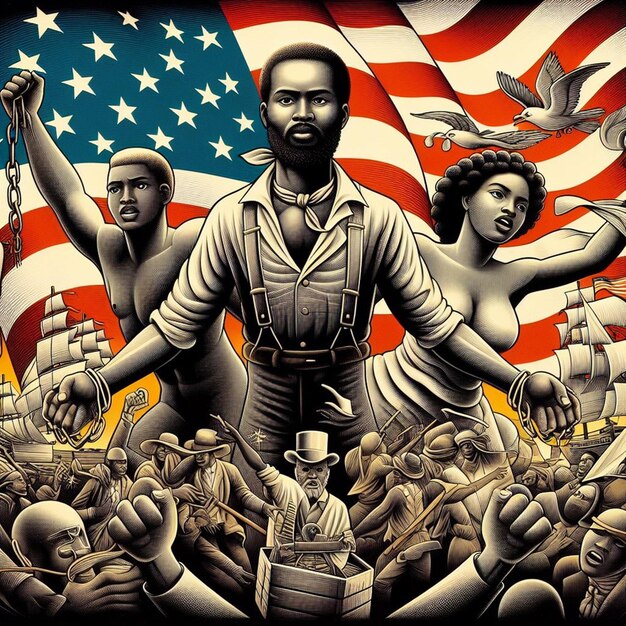 Photo Juneteenth Celebration illustration