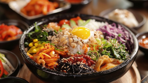 Photo photo korean dish