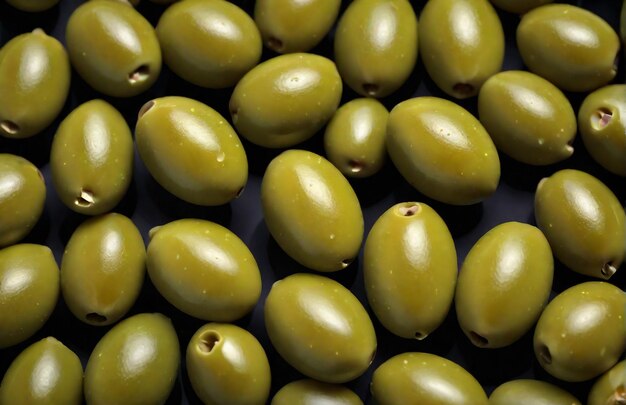 Photo photo of olive isolated on background