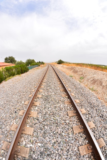 Photo Picture of a Classic Train Rail Road