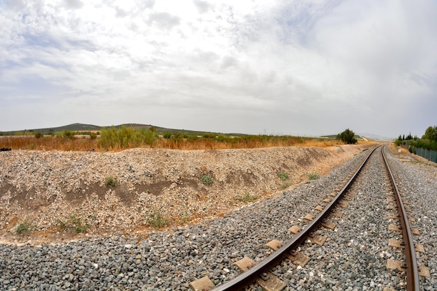 Photo Picture of a Classic Train Rail Road