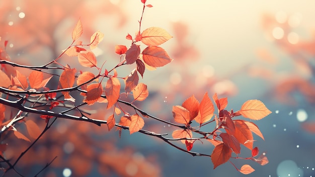 Photo pink blossom flowers and leaf in background