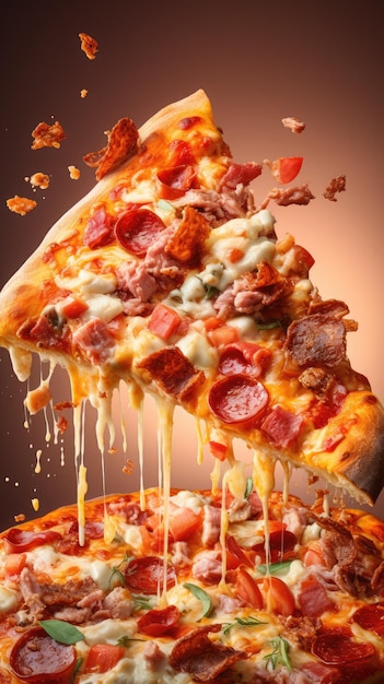 a photo of pizza