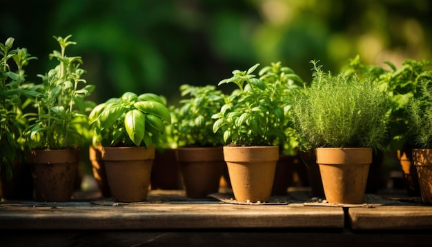 Photo of potted houseplants