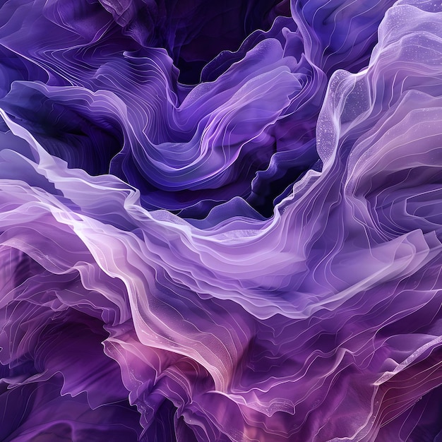 Photo of purple color wave abstract background landscape