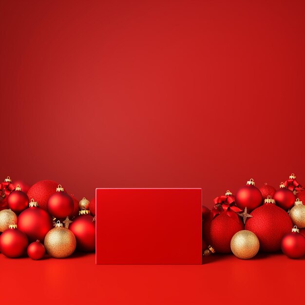 Photo of Realistic christmas background