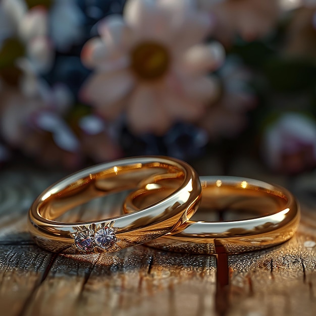 Photo Realistic Wedding Rings