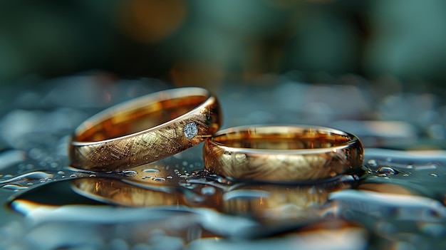 Photo Realistic Wedding Rings