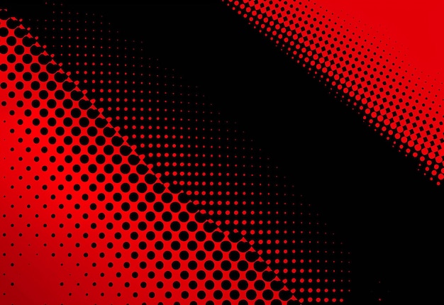 Photo of red color gradient abstract wave texture background design