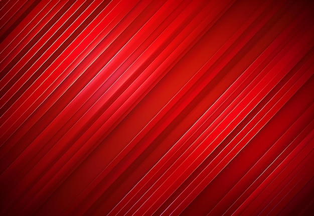 Photo of red color gradient abstract wave texture background design