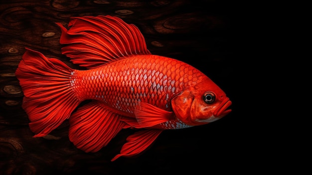 Photo of red fish wallpaper for desktop