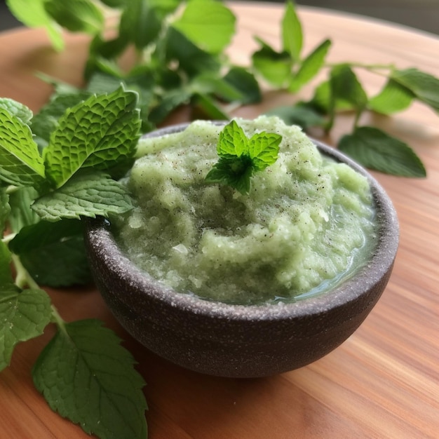 Photo of Refreshing peppermint foot scrub