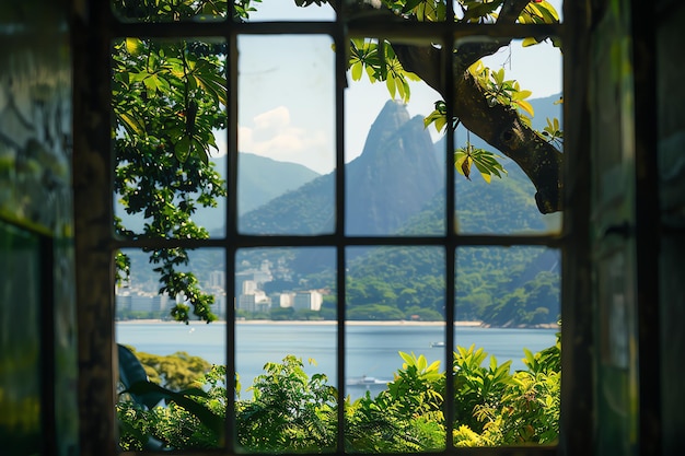 Photo photo of rio de janeiro brazil calming place lifestyle concept