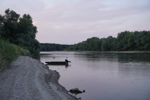 Photo of the river in Romania Beautiful Natural