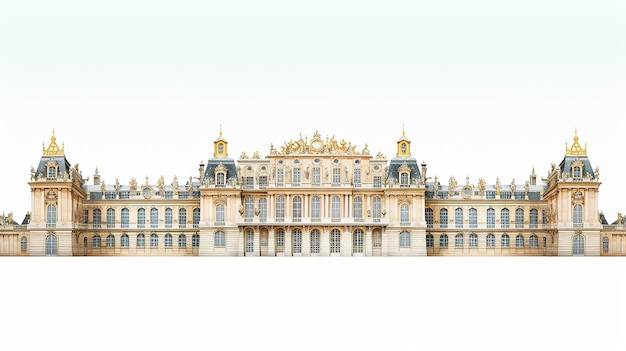 Photo of the room featuring the interior design of the Palace of Versaille France