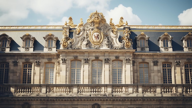 Photo of the room featuring the interior design of the Palace of Versaille France