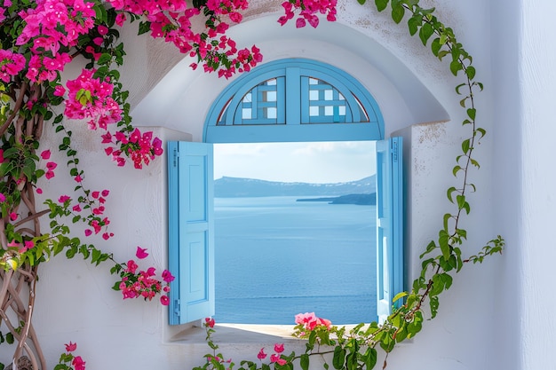 Photo Of Santorini Greece Oia Calming Place lifestyle concept