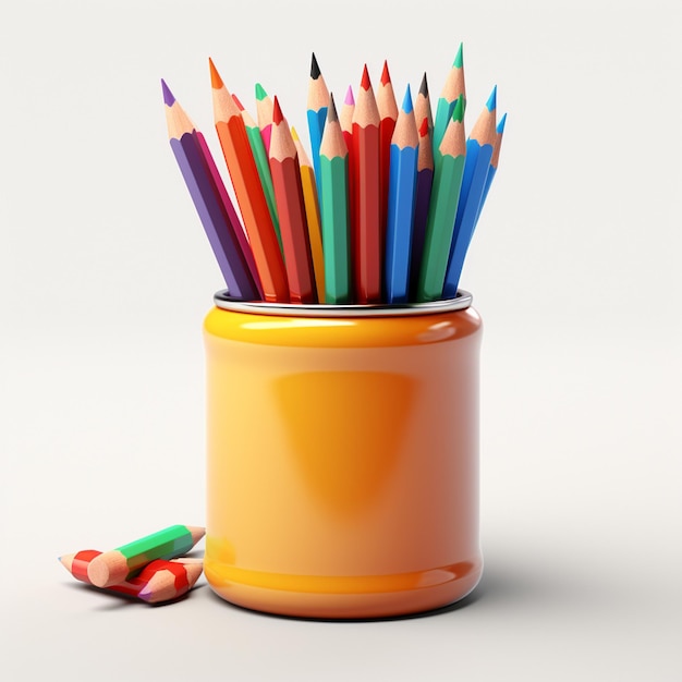 Photo of school stationary items and books on table