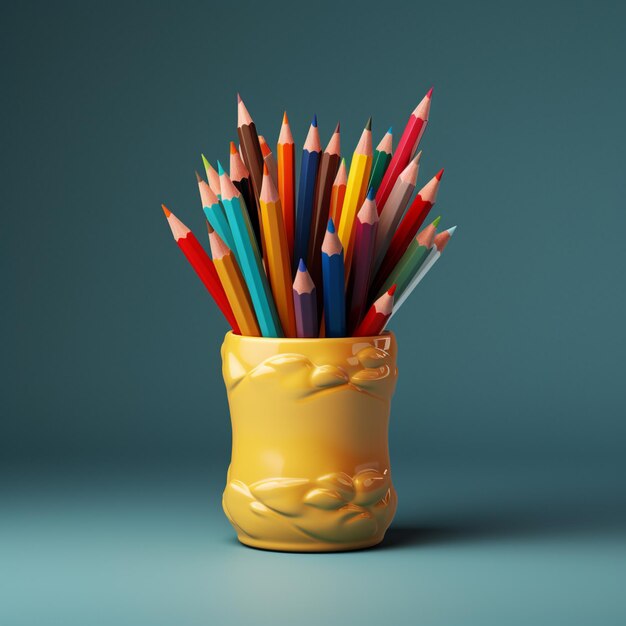 Photo of school stationary items and books on table