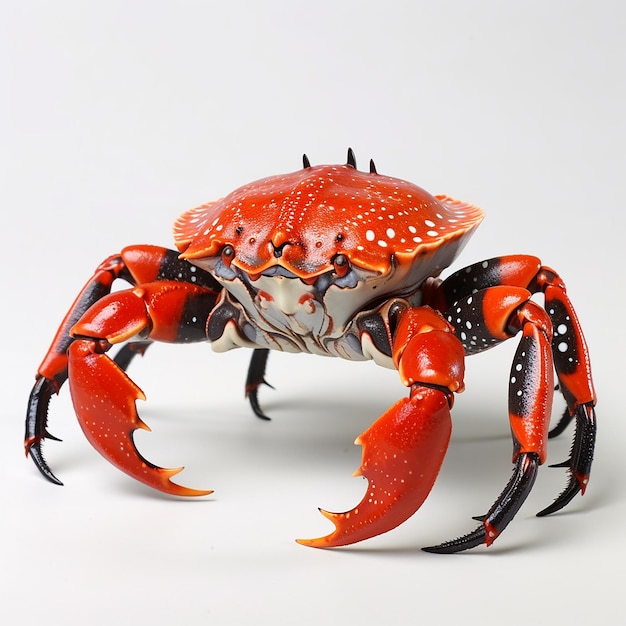 Photo sea crab isolated on white background