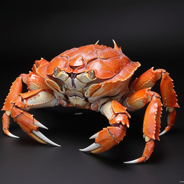 Photo sea crab isolated on white background