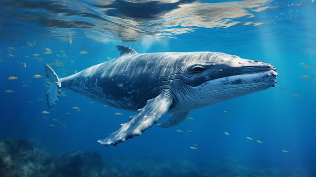 photo shark in the sea