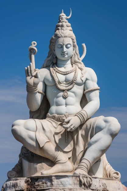 Photo photo of shiva god