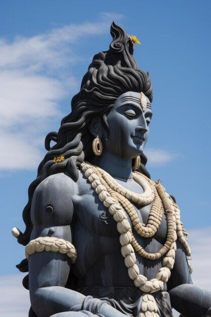 Photo photo of shiva god