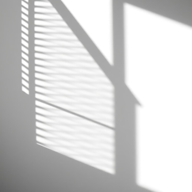 Photo of Shutter Slats Shadow Casting Parallel Bars of Light Defined and Rhythmic Lines Create a S