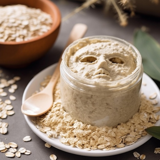 Photo of Soothing oatmeal face mask