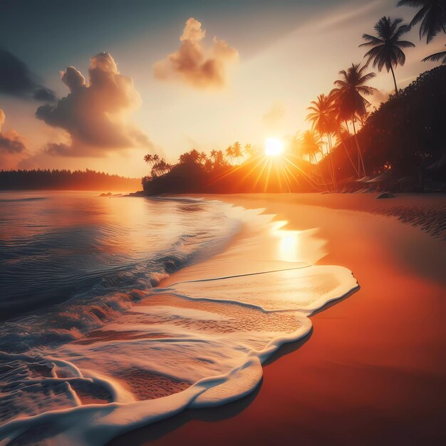 Photo of Sunrise Tranquility on the Beach