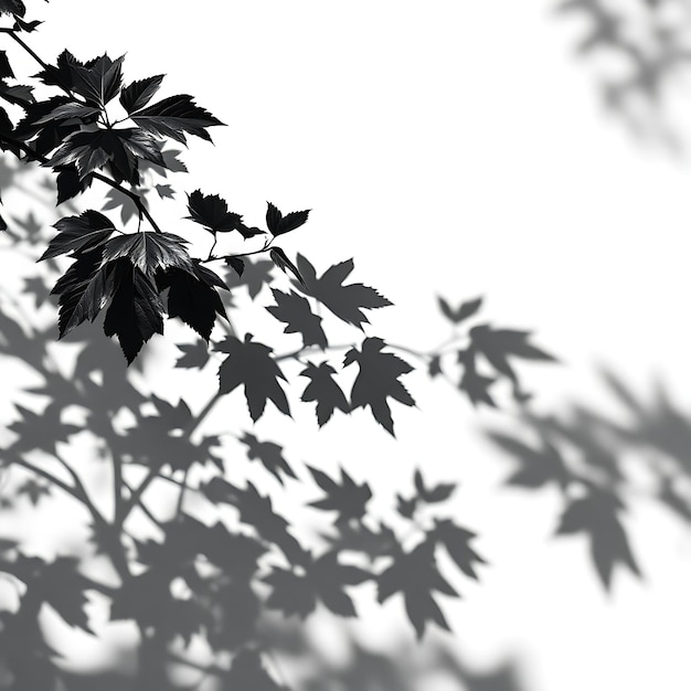 Photo of Sycamore Leaf Shadows Large Lobed Leaves Create Expansive Textured Shadows Broad Organic