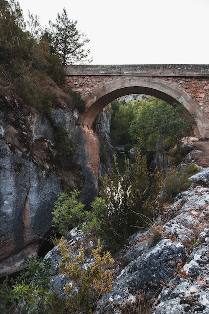 Photo of the Taguenza bridge Tajo River Guadalajara Spain