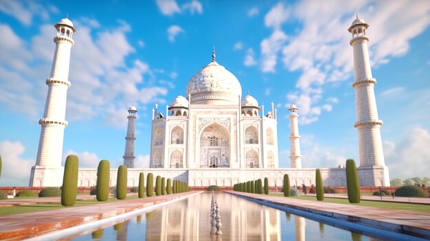 a photo of taj mahal