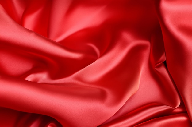 photo texture background of red satin