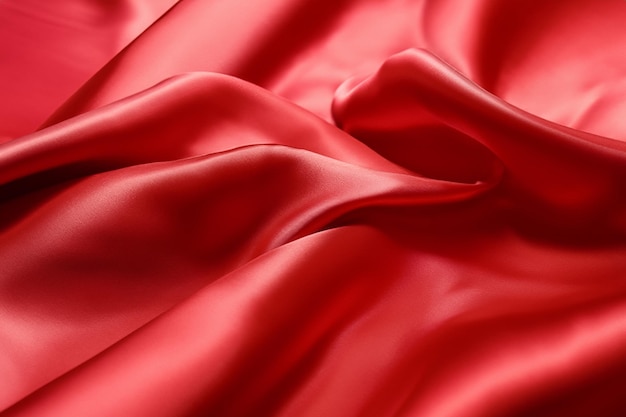 photo texture background of red satin