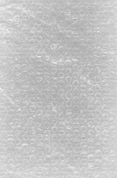 Photo texture of packaging white bumpy polyethylene