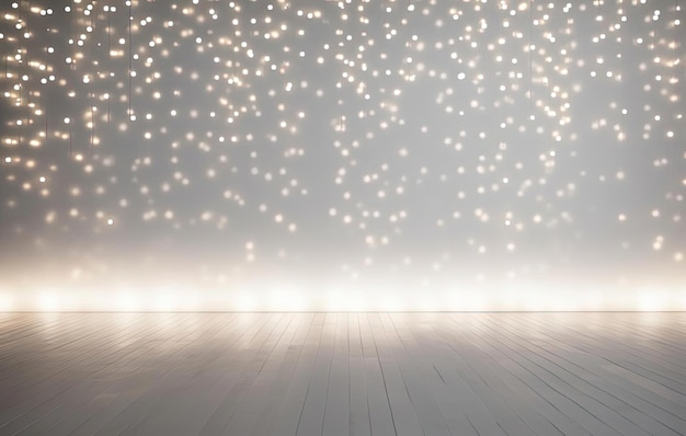 photo of white light bokeh background