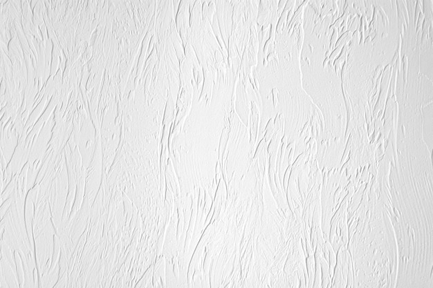 Photo of a white plastered wall Abstract background