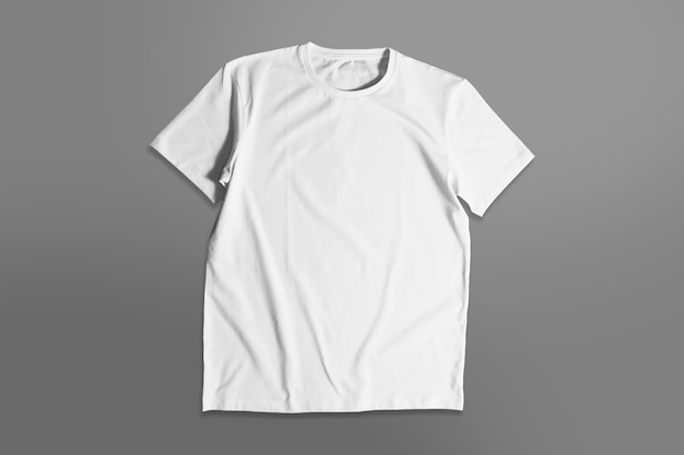 Photo photo white tshirt mockup design