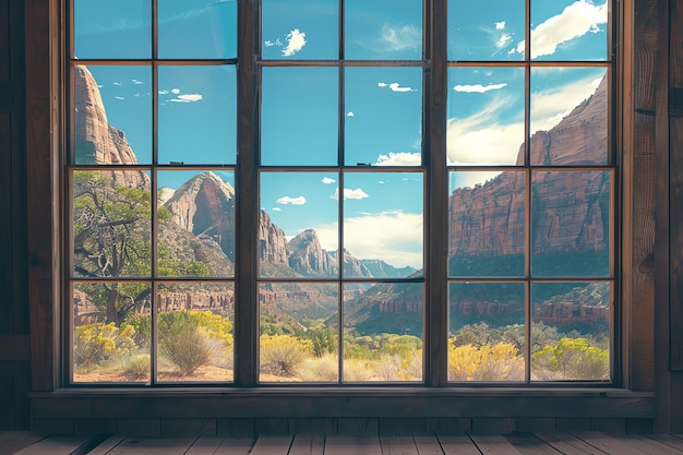 Photo Of zion skyline Calming Place lifestyle concept