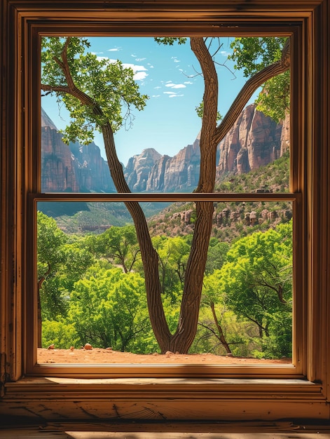 Photo Of zion skyline Calming Place lifestyle concept