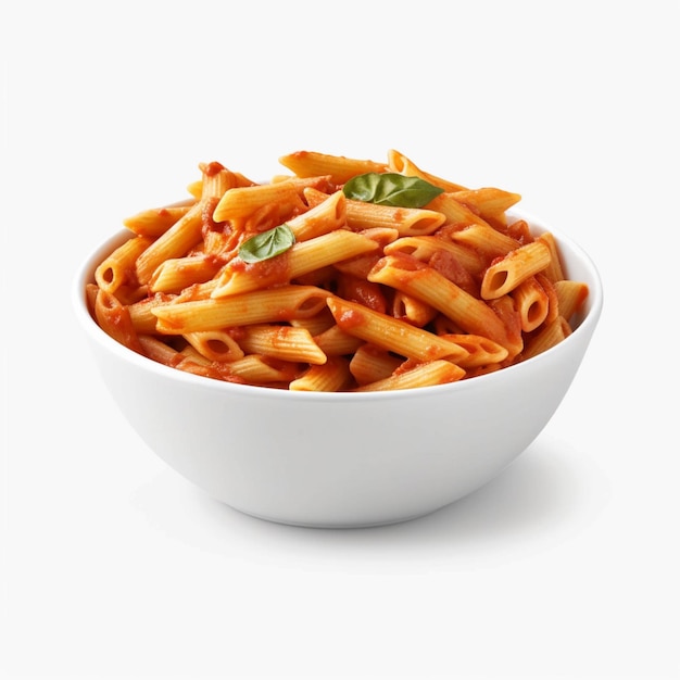 Photo of Ziti with no background with white background