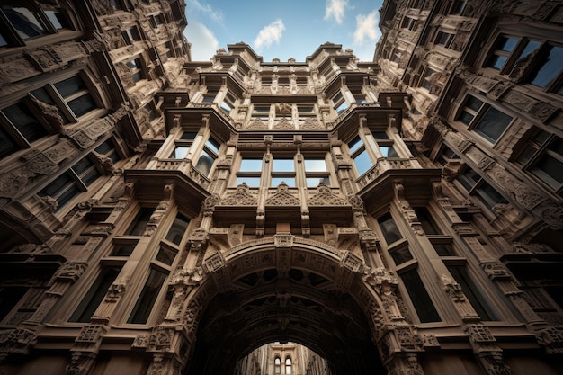 Photograph of Architectural Marvels Photograph Impress Generative AI