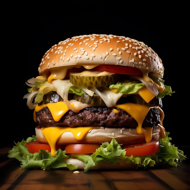 Photograph of Big Cheese Burger