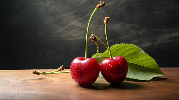 Photograph of cherry natural light