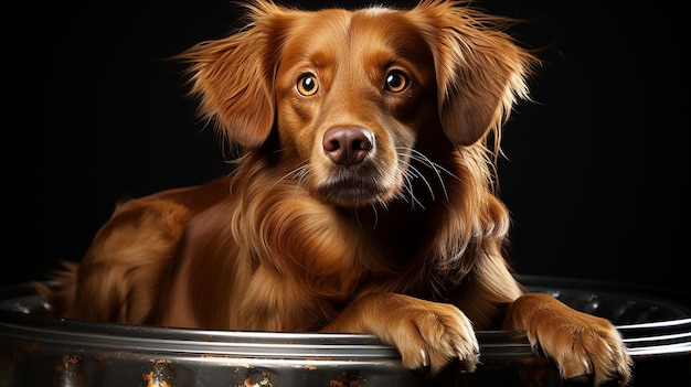 photograph Disappointing Dog Ring lighting bright