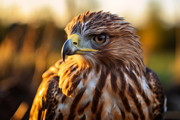 photograph of hawk natural light 50mm lens generative ai