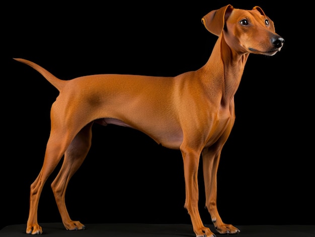 photograph of isolated dog puppy photo on white background